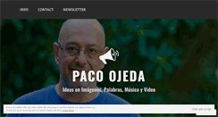 Desktop Screenshot of paco-ojeda.com